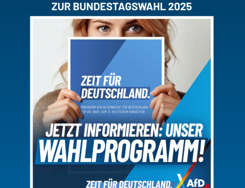 AfD Wahlprogramm zur Bundestagswahl 2025