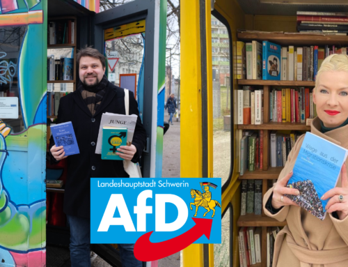+++ Aktion „Bücher für Deutschland“ der AfD Schwerin geht los +++